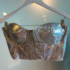 Holographic Bustier
